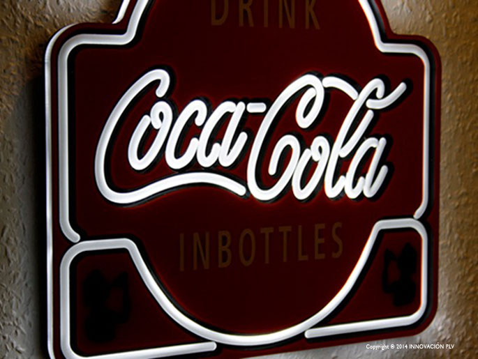 Coca-Cola Luminoso Neón